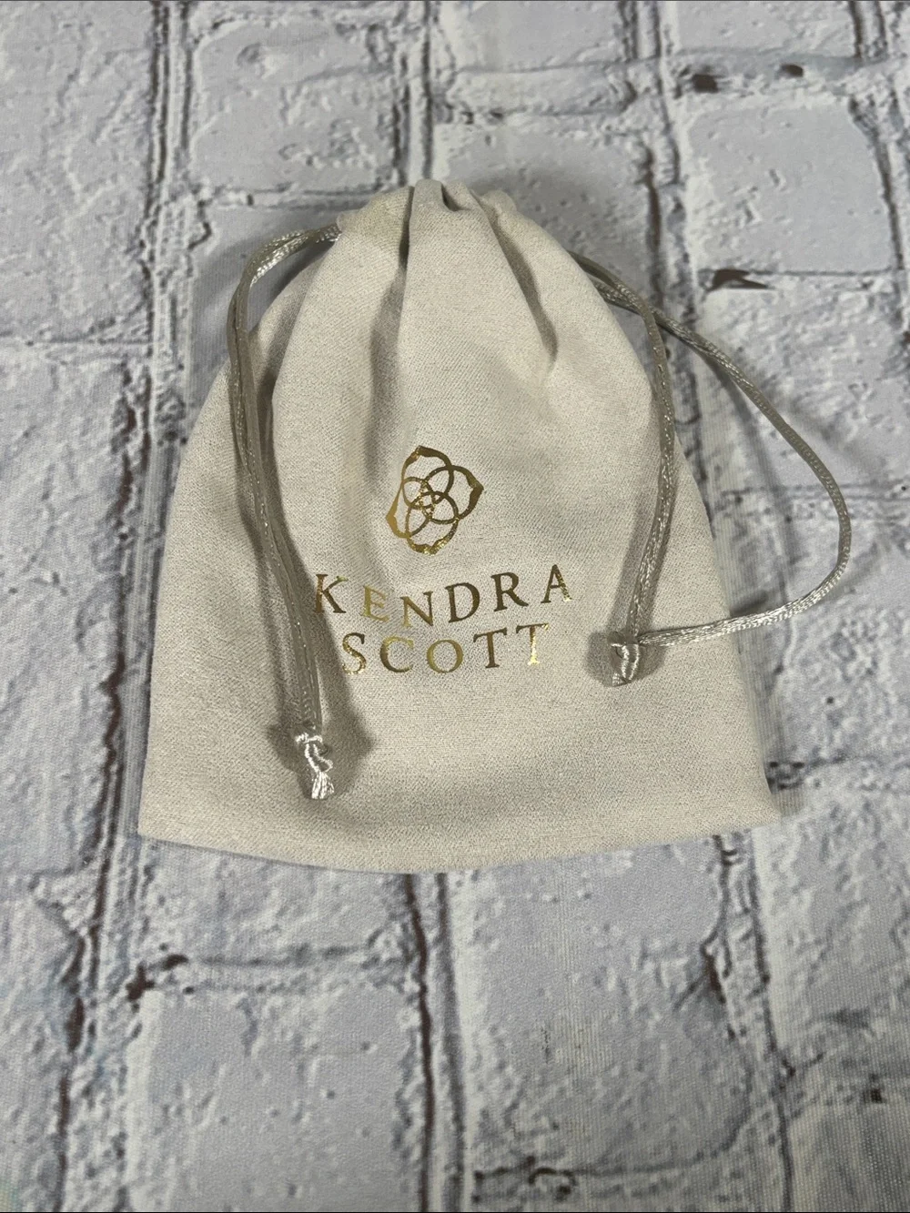 Kendra Scott Dust Bag Drawstring Bag Only